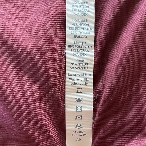 Lululemon Size 10 Speed Short With Liner Womens Yama Check Flaming Tomato Red - Picture 11 of 16